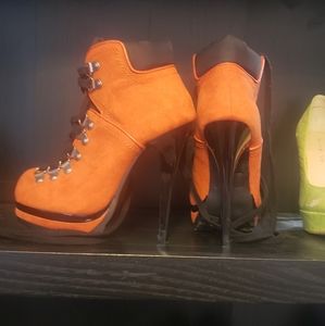 Hiking boots stilettos